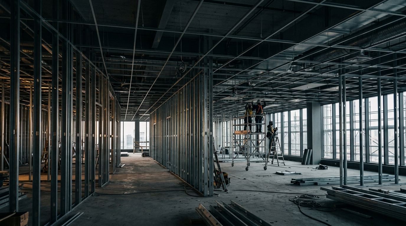 Drywall and Steel Framing Construction