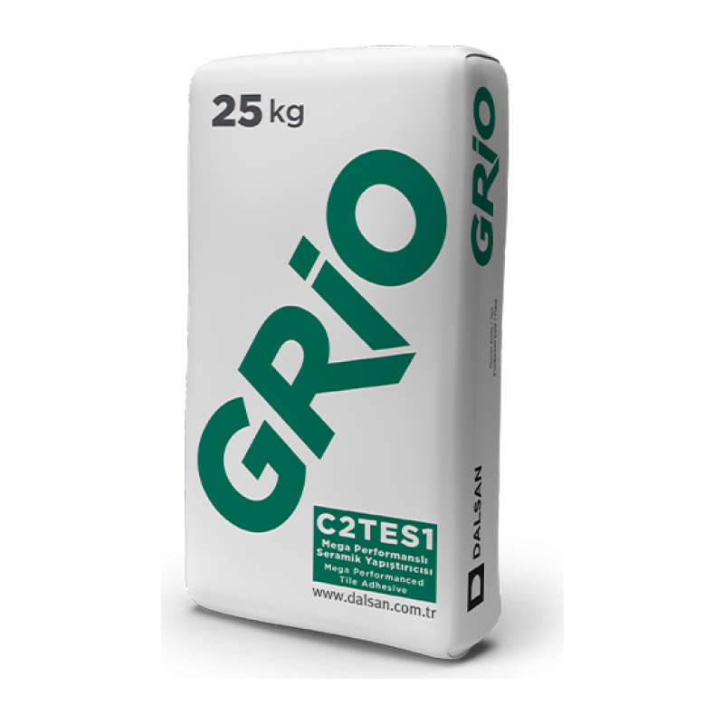 GRIO Ceramic & Porcelain Tile Adhesives (C1T, C2TE, C2TES1) & Joint Grouts