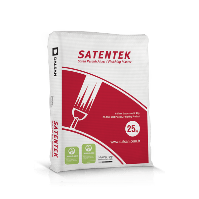 SATENTEK Satin Finishing Plaster (Skim Coat / Perdah)